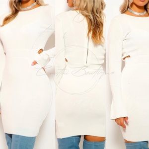 🆕 Snowflake Sweater Dress